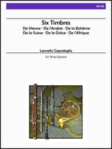 Six Timbres Woodwind Quintet cover